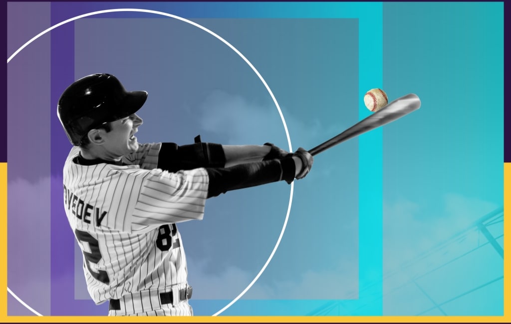 sb-baseball Baseball player hitting ball
